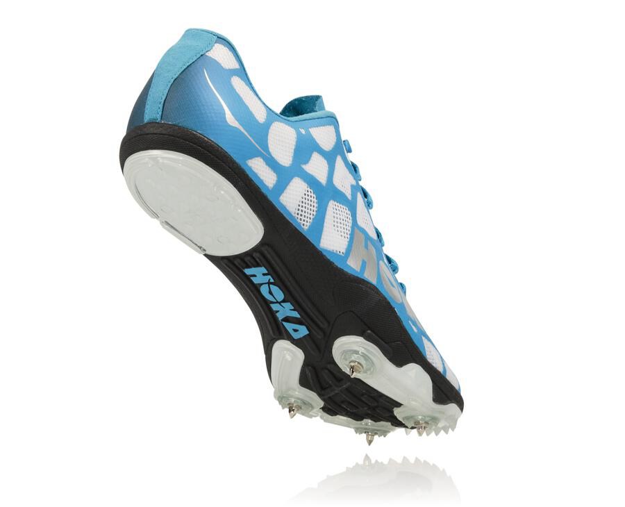 Tennis Hoka One One Rocket X Homme - Blanche/Bleu - NTA-965738